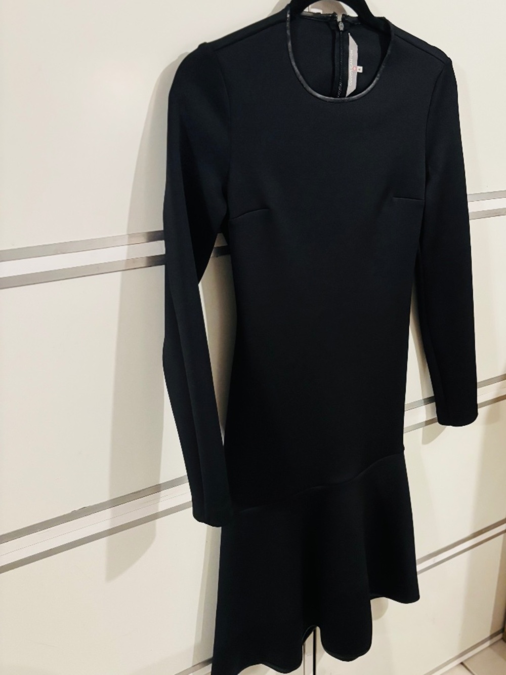 Clover Canyon Black Flounce Dress Small